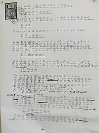 Stanovy z roku 1942 v Kuřimi